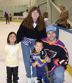 Sharon and kids