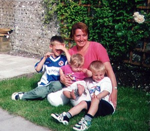 Jo and kids